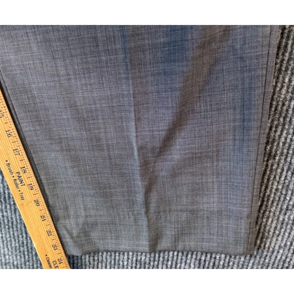 VTG Petrocelli Men 52S 2PC Gray‎ Wool Blend Suit Blazer Jacket Pants Classic Fit